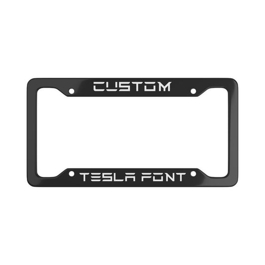 Tesla Personalized License Plate Frame