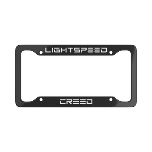 Lightspeed Creed Tesla License Plate Frame