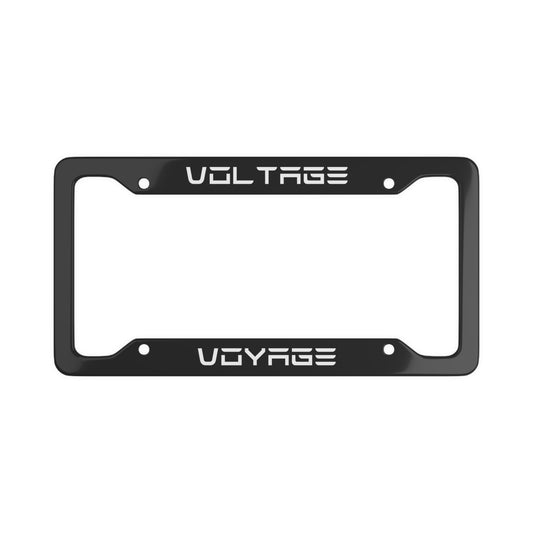 Voltage Voyage Tesla License Plate Frame